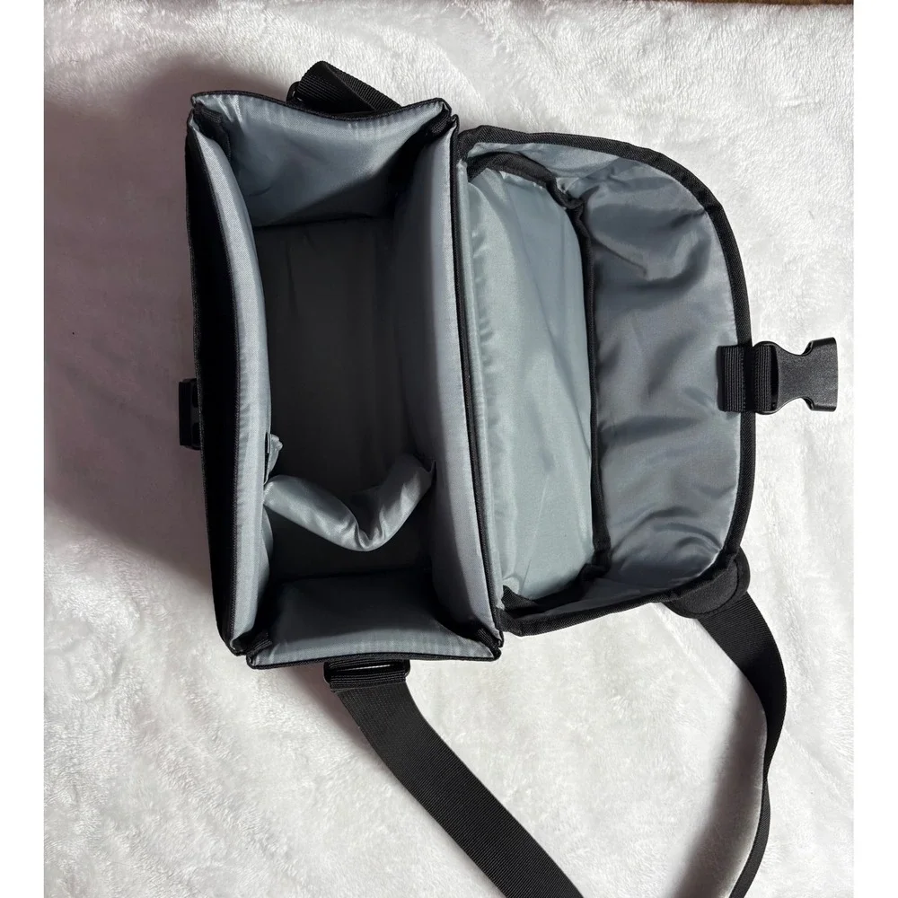 Canon 100ES Shoulder Bag for DSLR Camera Black 9320A023 Messenger Case NWT